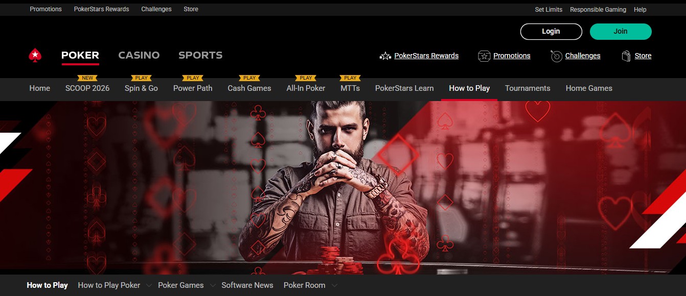 PokerStars Website